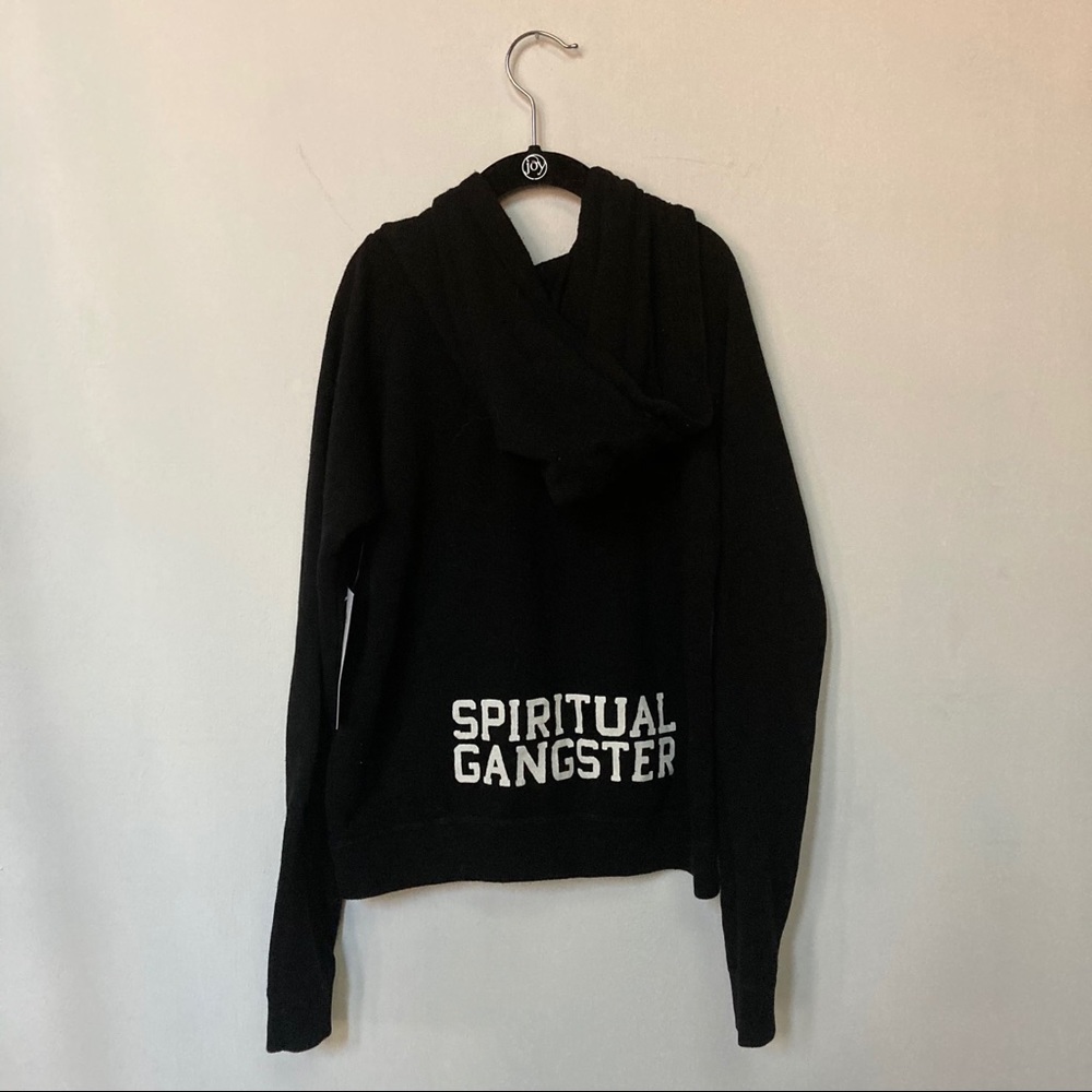 Spiritual Gangster Kids Varsity Zip Hoodie 10 NWT